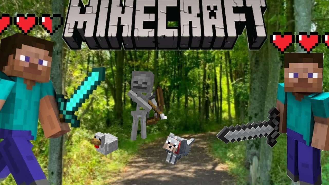 my first Minecraft🌎 gameplay video with my noob friend SUFIYAN AND ASIF ...