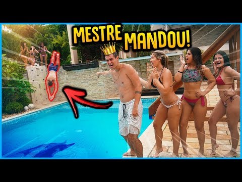 5 VS 5: MESTRE MANDOU NA PISCINA!! [ REZENDE EVIL ]