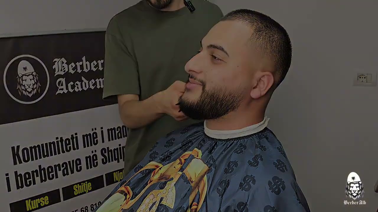 Si të bëjmë një dritëhijen e mjekrës në mënyrë perfekte. (Tutorial) 💈