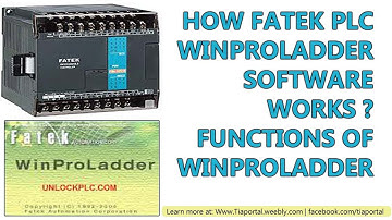 3- How Fatek PLC Programming Works? Winproladder Functions Details