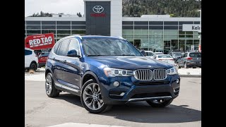 Blue 2019 BMW X3 xDrive28i Walkaround - Kelowna Toyota by Kelowna Toyota 34 views 2 weeks ago 52 seconds