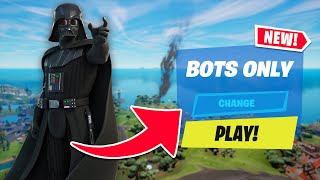 How To Get In BOT LOBBIES In Fortnite Chapter 3 Season 3! (NEW METHOD!!)