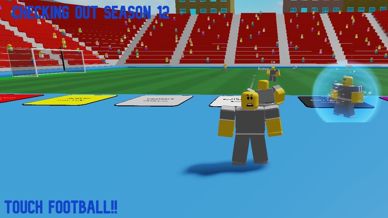 Checking out Season 12!! | Roblox Touch Football - YouTube