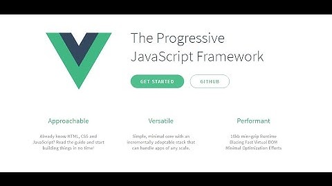 Vue JS ตอนที่ 1 การติดตั้งและเริ่มต้นใช้งาน instance