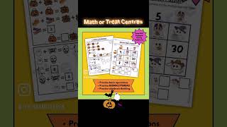 Math for Diwali and Hallowe’en. #teacher #mathisfun #diwali #halloween #mathteacher #mathactivities