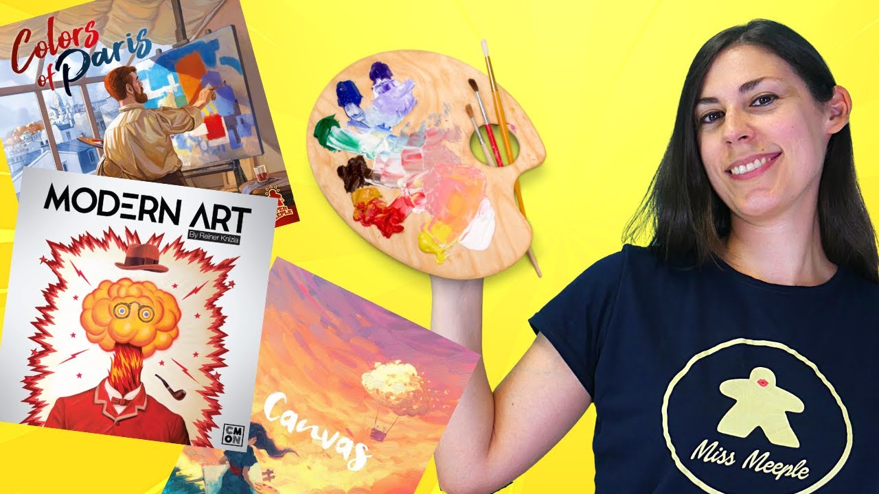 Giochi da Tavolo ARTISTICI - 7 Idee per Appassionati di Arte