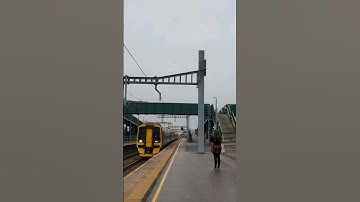 GWR 158 passes Severn Tunnel Junction