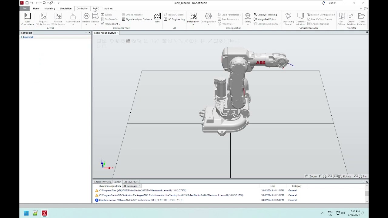 Robotstudio Simulacin En Robotstudio 6 Youtube ABB Robot Simulation