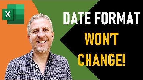Excel Date Format Won
