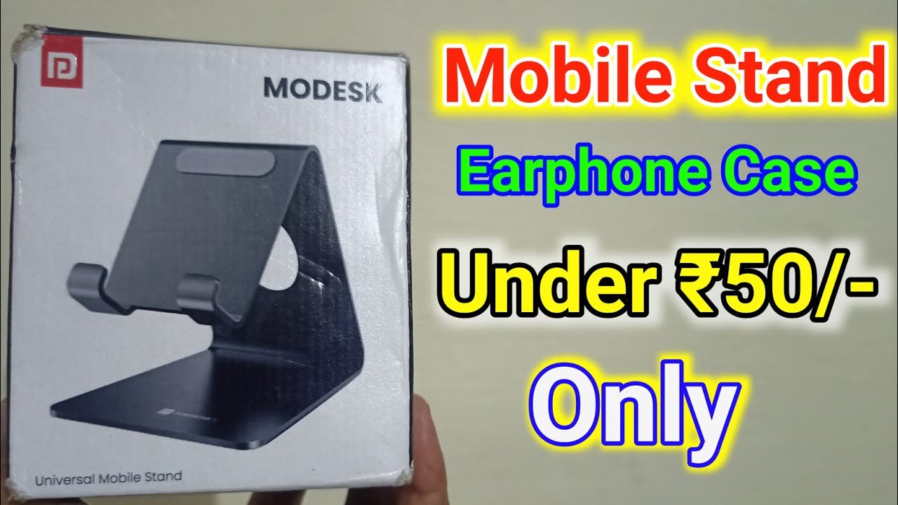 Gadget Under 50 Rupees Mobile Stand Under 50 rupees Earphone Case