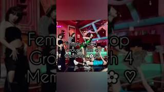 Female K-Pop Group With 4 Members .