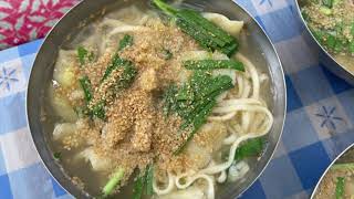 서문시장 입구집 소문난 공주 칼국수 / Korean traditional noodles / korean street food / Kaljebi / Kalguksu
