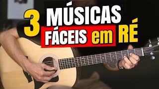 3 MÚSICAS FÁCEIS e famosas que QUALQUER UM TOCA - Prof. Sidimar Antunes🎸