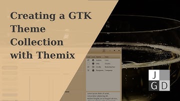 Creating a GTK Theme Collection with Themix (Oomox)