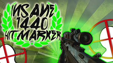 INSANE CARRIER 1440 HITMARKER! (Bo2 FFA Trickshotting)
