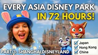 Famous First Time in Shanghai Disneyland! Every Asia Disney Park in 3 Days (Part 3) Net Worth