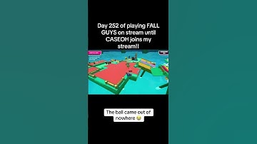 Day 252 of playing FALL GUYS on stream until CASEOH joins my stream!! #fyp #fallguys #twitch