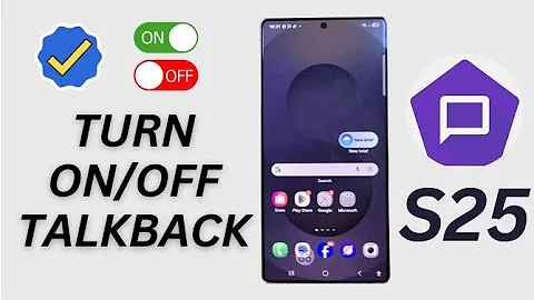💬 Turn On/Off TalkBack Easily! | Galaxy S25/S25+/Edge/Ultra Accessibility Tips 🔊