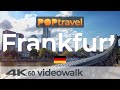 Walking in FRANKFURT / Germany 🇩🇪- Old Town, Banking District, Bahnhofsviertel - 4K 60fps (UHD)