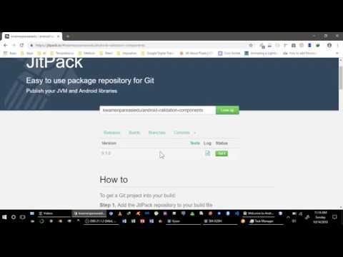 Android Validation Components - YouTube