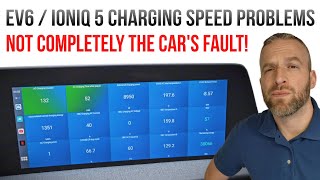 Kia EV6 and Hyundai Ioniq 5 Charging Speed Problems are NOT Completely the Cars Fault