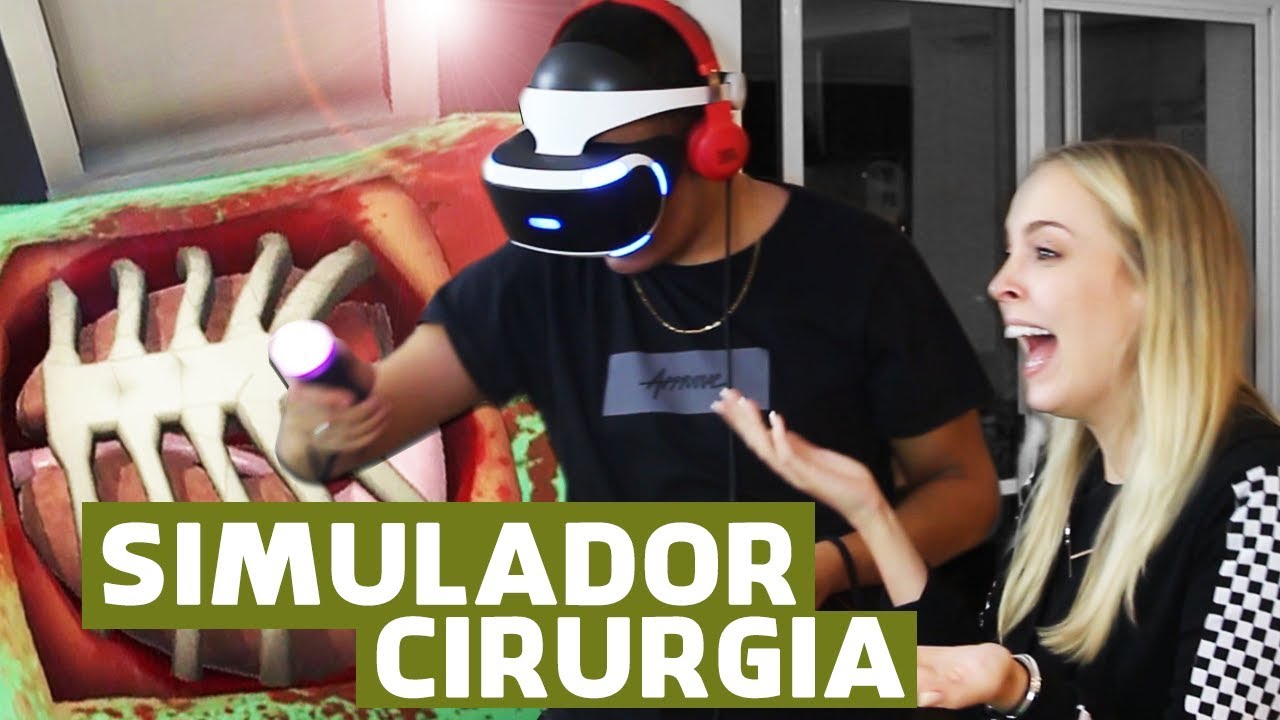 Fazendo uma Cirurgia de Joelho em Realidade Virtual - Wraith VR Knee  Surgery Simulation 