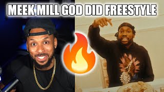 Meek Mill God Did Freestyle React