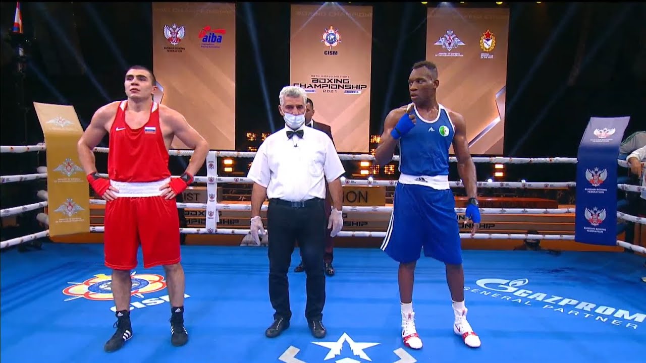 Finals (81kg) RADZHABOV Radzhab (RUS) vs HOUMR Mohammed (DZA) | CISM 58th World