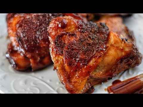 THE BEST OVEN BAKED BBQ CHICKEN RECIPE! | SERIOUSLY IT'S BOMB!