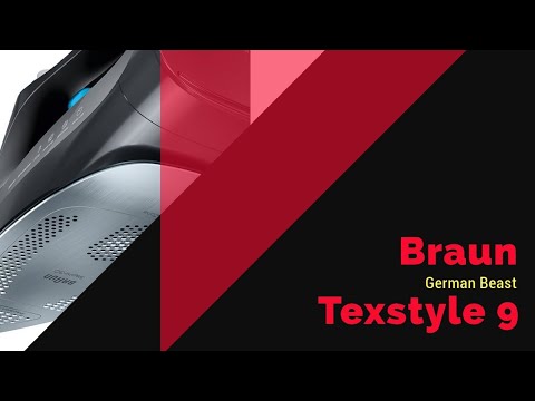 Braun texstyle 9 steam iron - YouTube