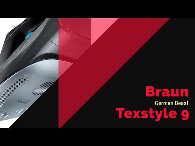 Braun texstyle 9 steam iron YouTube 