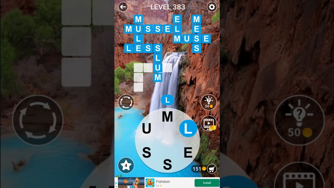 Word Crossword Search level 383