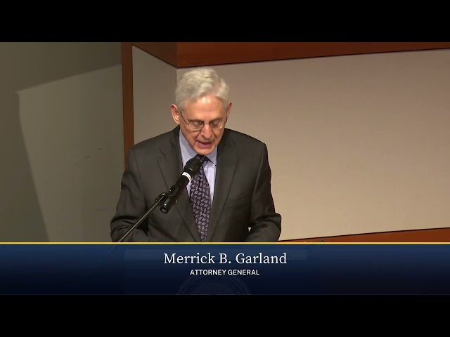 Watch AG Garland Delivers Remarks at ATF’s Third Annual Chiefs of Police Executive Forum on Crime Guns on YouTube.