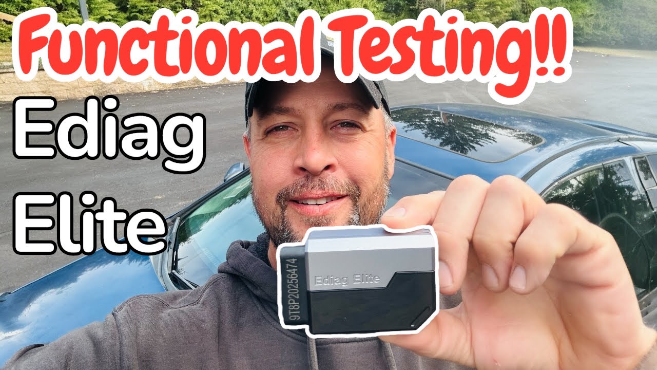 Yes, the Ediag elite does have functional testing!! 