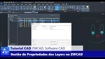 Tutorial CAD: Edição das Propriedades dos Layers no ZWCAD