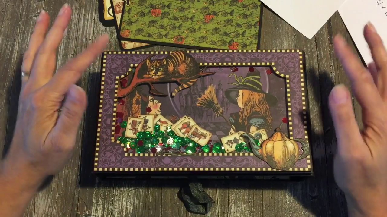 Halloween In Wonderland Graphic 45 Mini Album