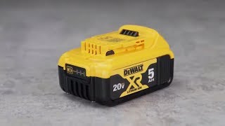 DEWALT XR 20-volt Max 5-Amp-Hours Lithium Power Tool Battery