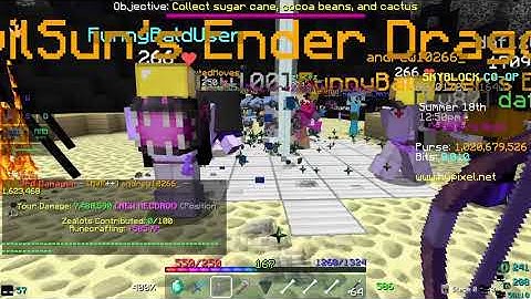 Tier Boost Core drop - Hypixel Skyblock