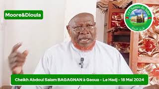 Formation #Hadj2024 avec Cheikh Abdoul Salam BAGAGNAN à Gaoua dans le Sud Ouest - 18 Mai 2024