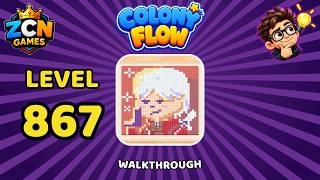 Colony Flow Level 867 Walkthrough | New Update | Full Solution