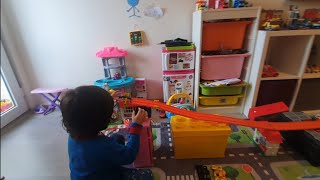 Hot Wheels Challenge Yaptik Mavi̇ Kirmiz Beyaz Sari Yeşi̇l Hot Wheels Arabalar Ki̇m Kazancak ??