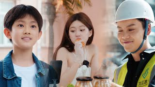 兒子和陳偉霆爭寵,搶著給後媽趙露思花錢,求她和陳偉霆復婚!#cdrama