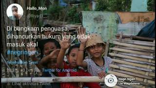 Story WA Lagu Negri Ngeri - Marjinal Cover Lia magdalena | Sedih | viral |