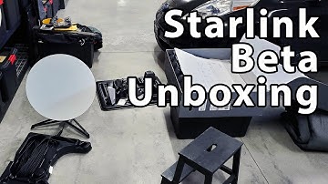 Starlink Beta Unboxing