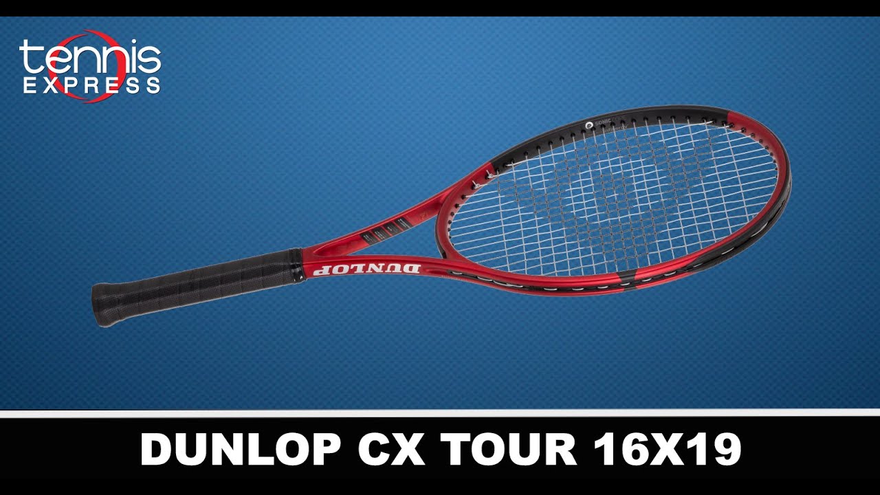 Dunlop CX Tour 16x19 Tennis Racquet Review | Tennis Express
