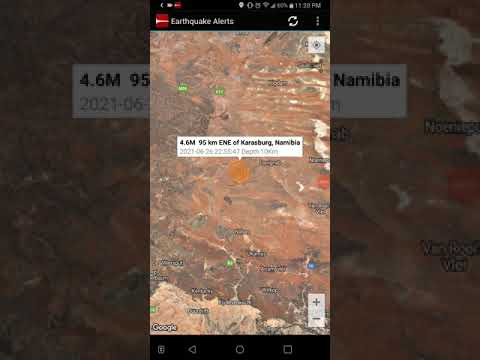 4.6 Earthquake Karasburg,
