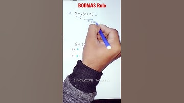 BODMAS Rule ||  #shorts #mathstricks