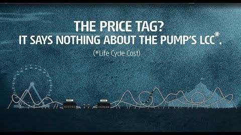 How much does your pump cost? - introducing LCC philosophy