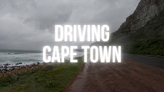Driving through Cape Town South Africa during bad weather screenshot 4