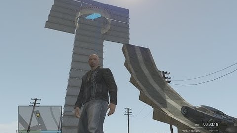 GTA 5 funnest stunt jump Grove St Baller by maxtorque87